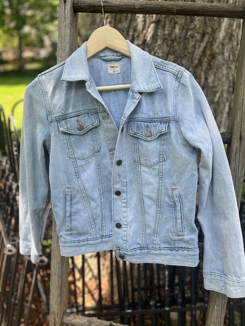 Size Small Denim Jacket with Goose