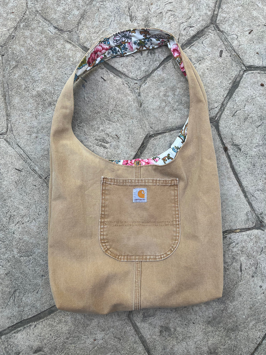Up-cycled Hobo Bag