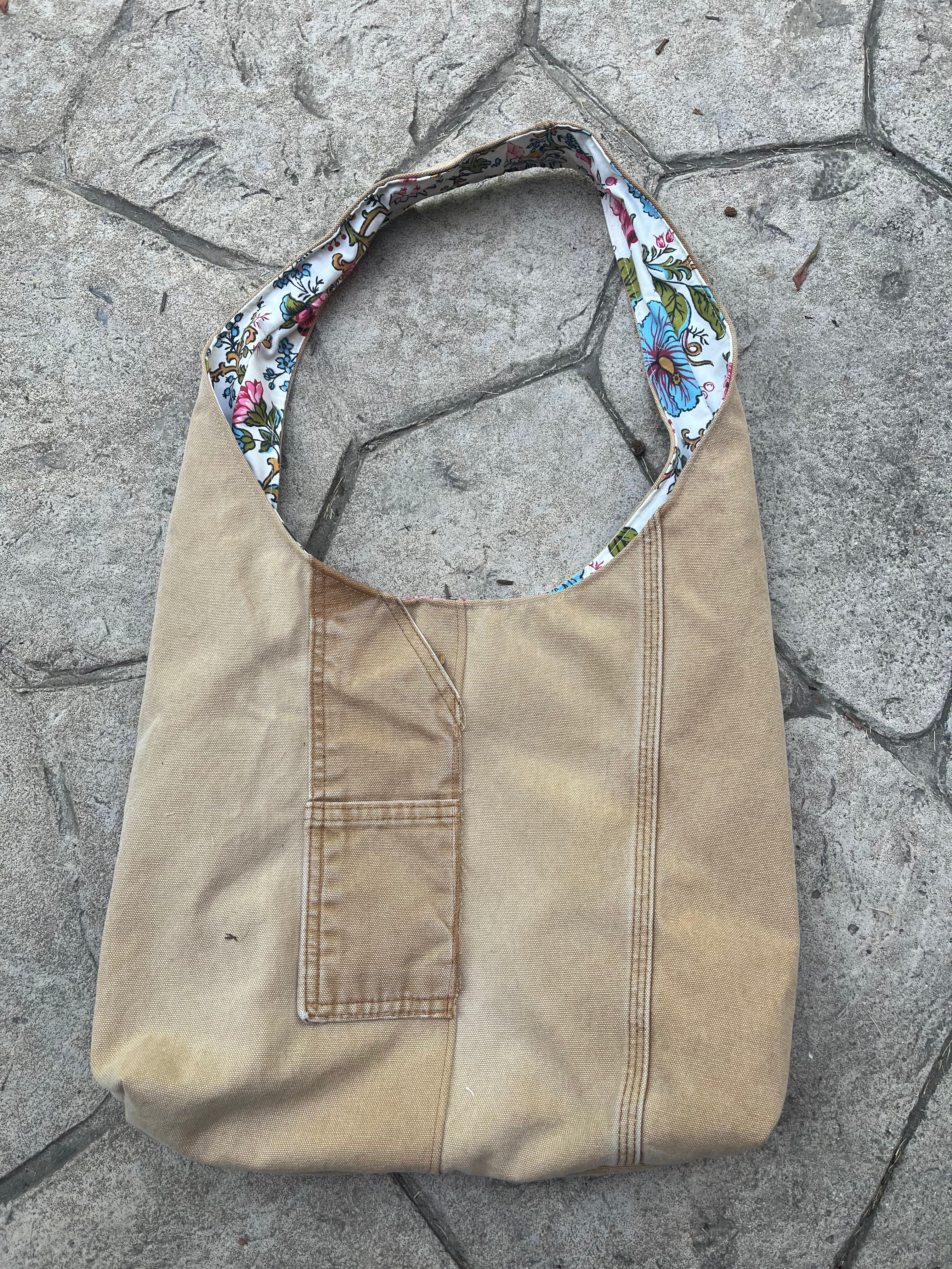 Up-cycled Hobo Bag