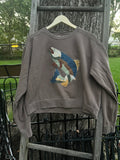 Cropped Comfort Colors Fish